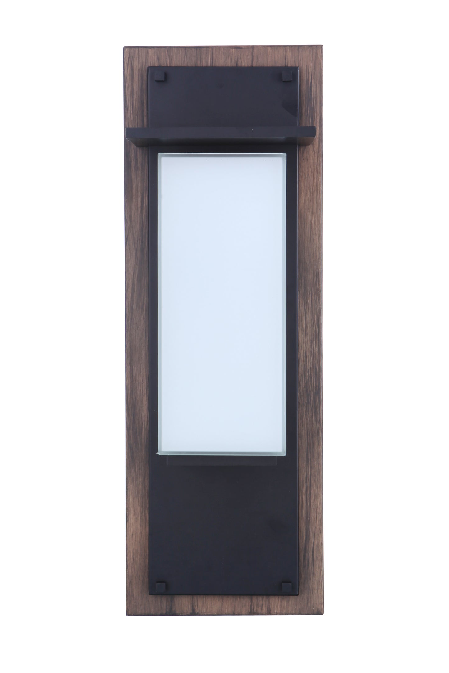 ZA2512-WBMN-LED - Heights 1 Light 20" High Outdoor Wall Lantern - Whiskey Barrel / Midnight