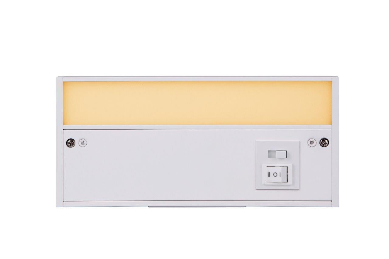 CUC3008-W-LED - 3CCT Under Cabinet Light Bars 1 Light 3.63" Wide Under Cabinet Light Bar - White
