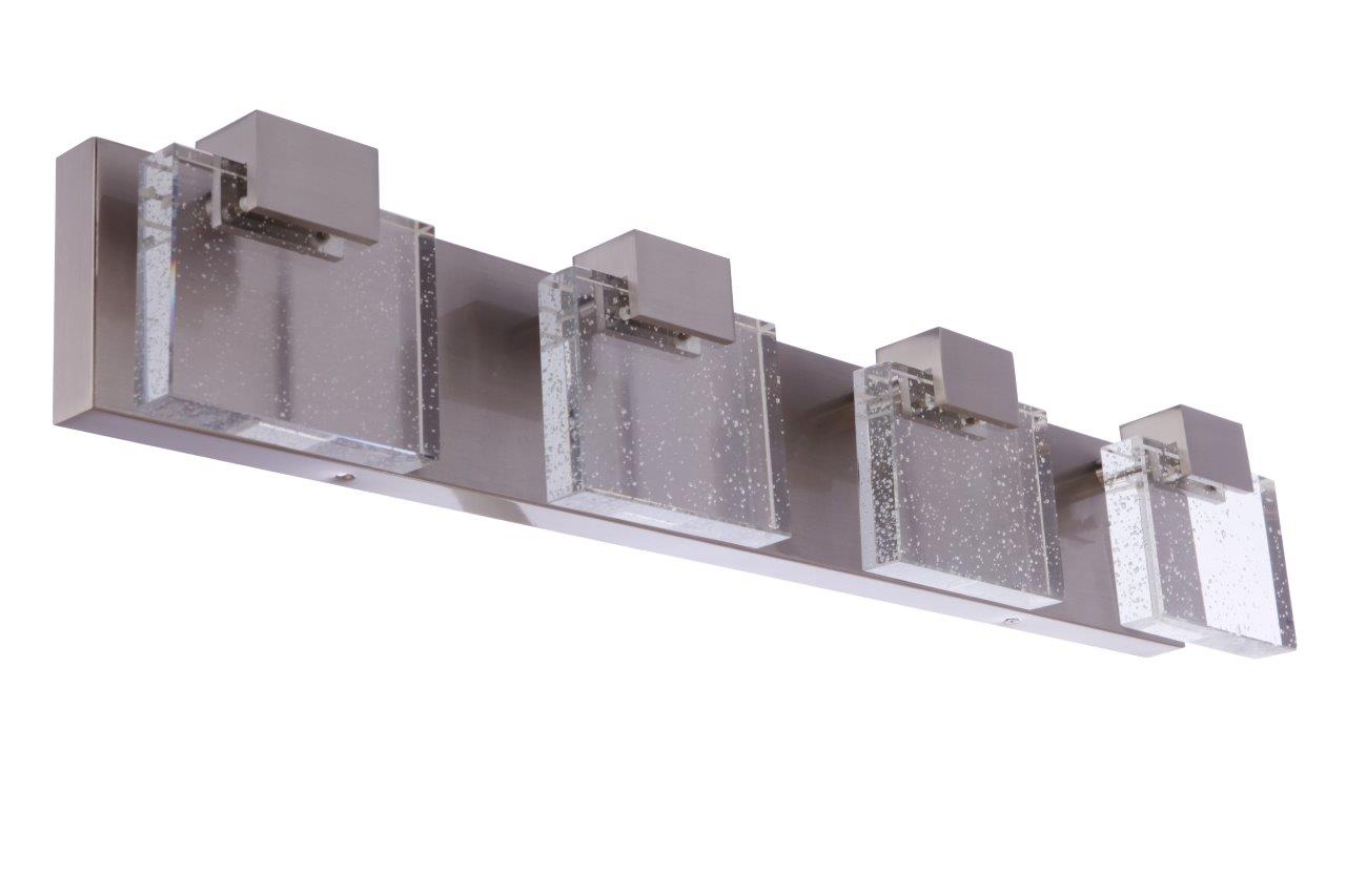15929BNK-LED - Alamere 4 Light 29" Wide LED Vanity Light - Brushed Nickel