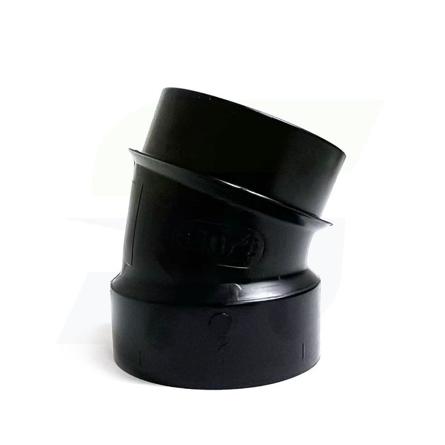 I079600 - 2" Spigot x Hub ABS 22-1/2 Degree Street Elbow 58082