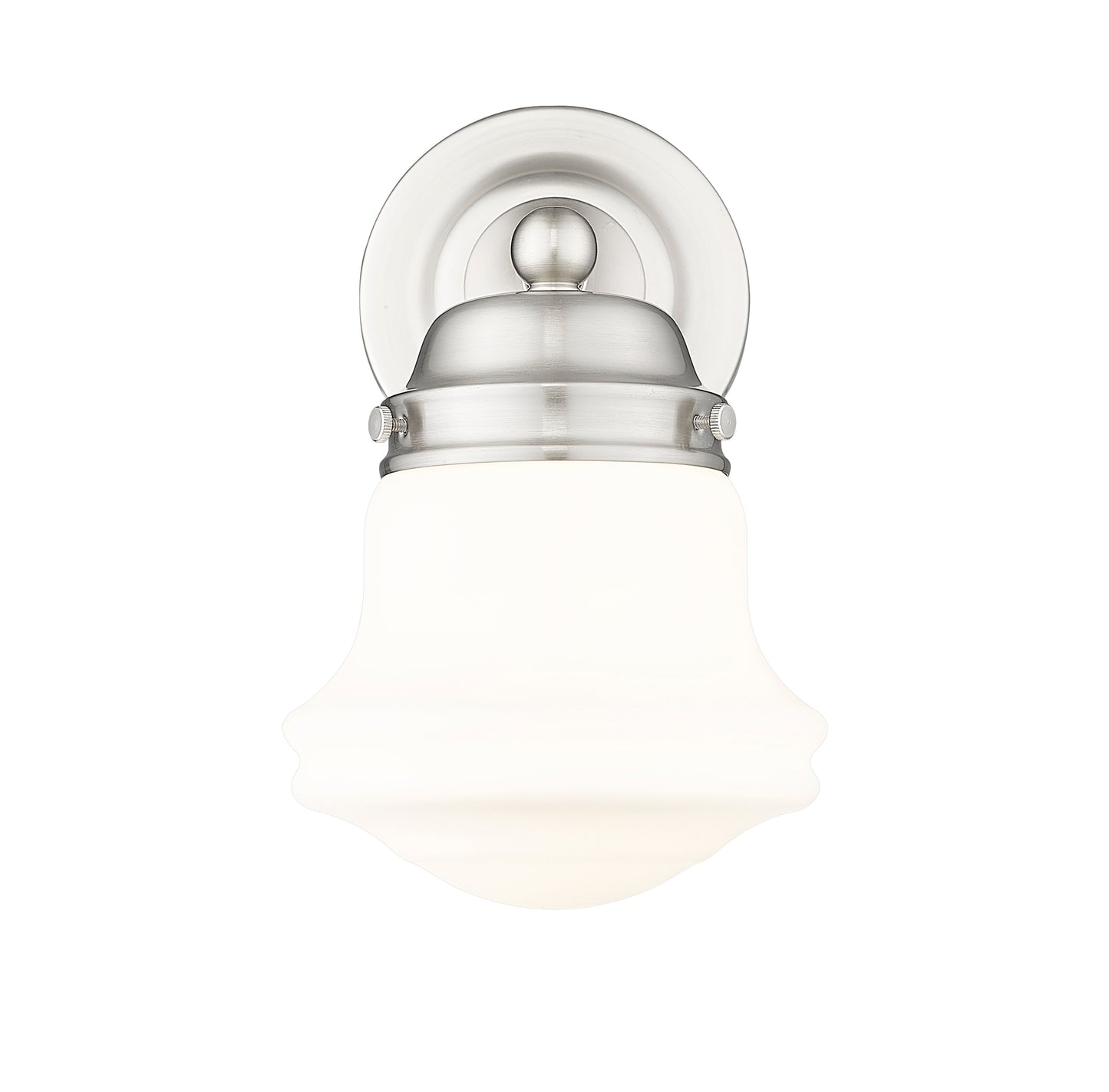 735-1S-BN - Vaughn 1 Light Wall 10" Sconce - Brushed Nickel