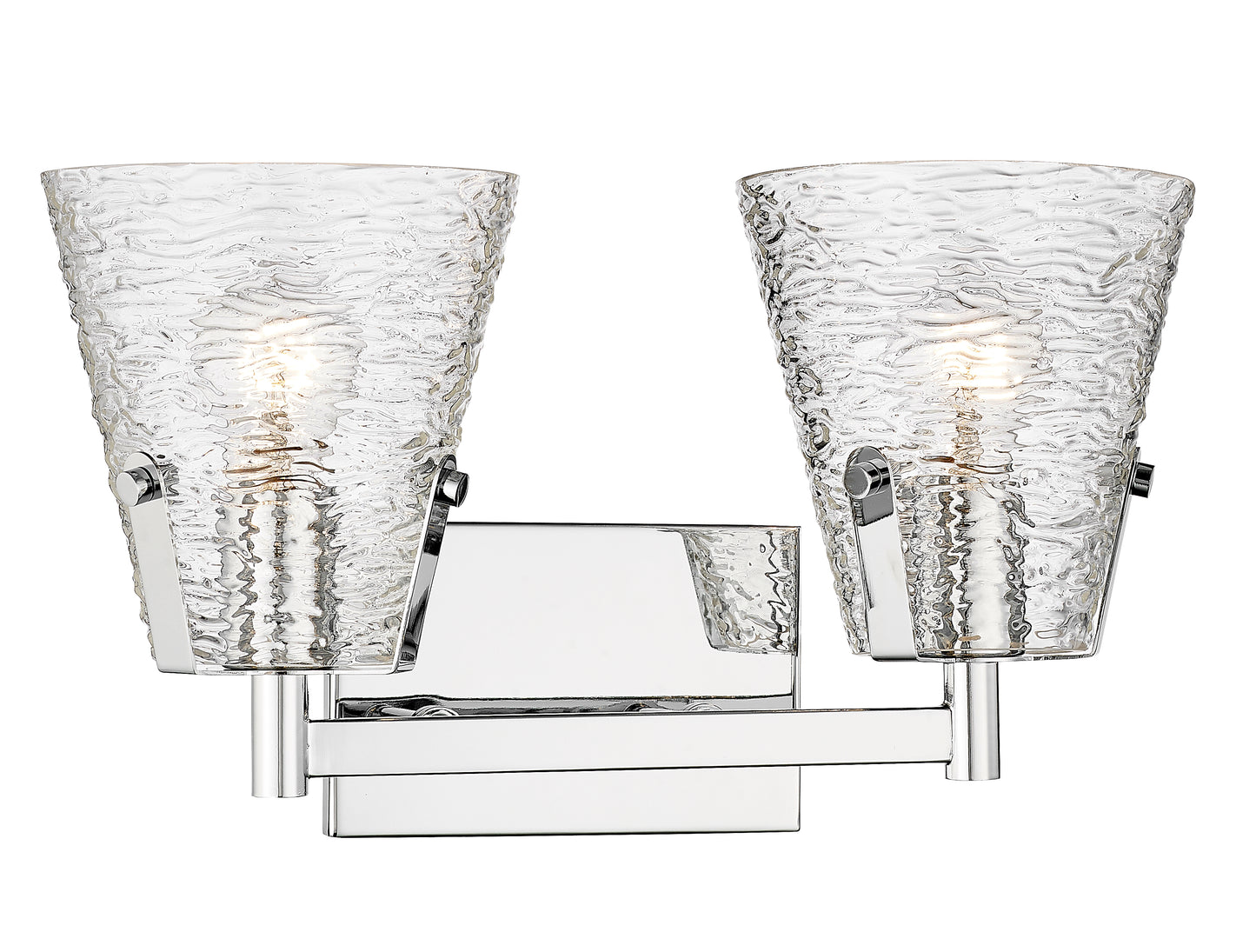 1101-2V-CH - Analia 2 Light 16" Vanity - Chrome