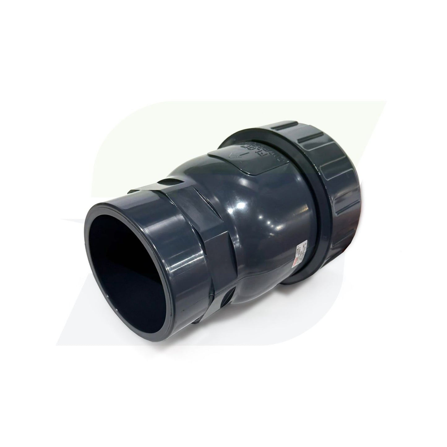1210030 - 3" PVC Union Ball Check Valve - EPDM - Socket x Socket