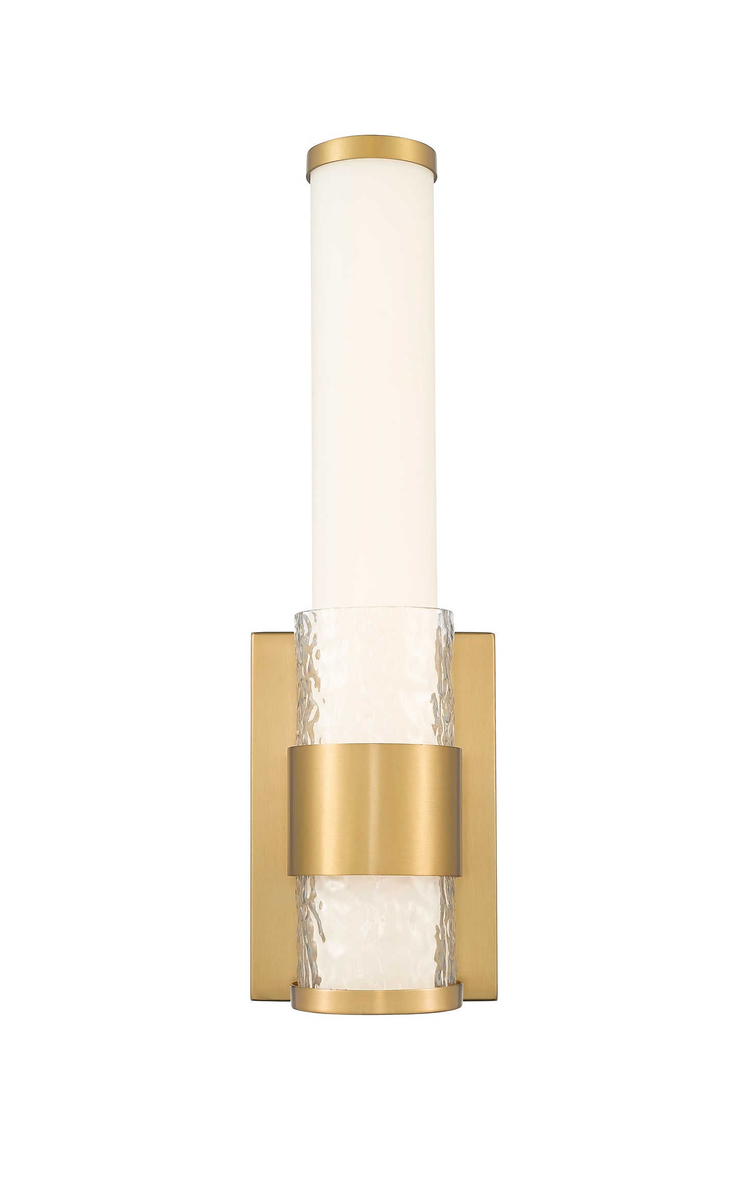 1015-1S-MGLD-LED - Egon 1 Light Wall 16" Sconce - Modern Gold