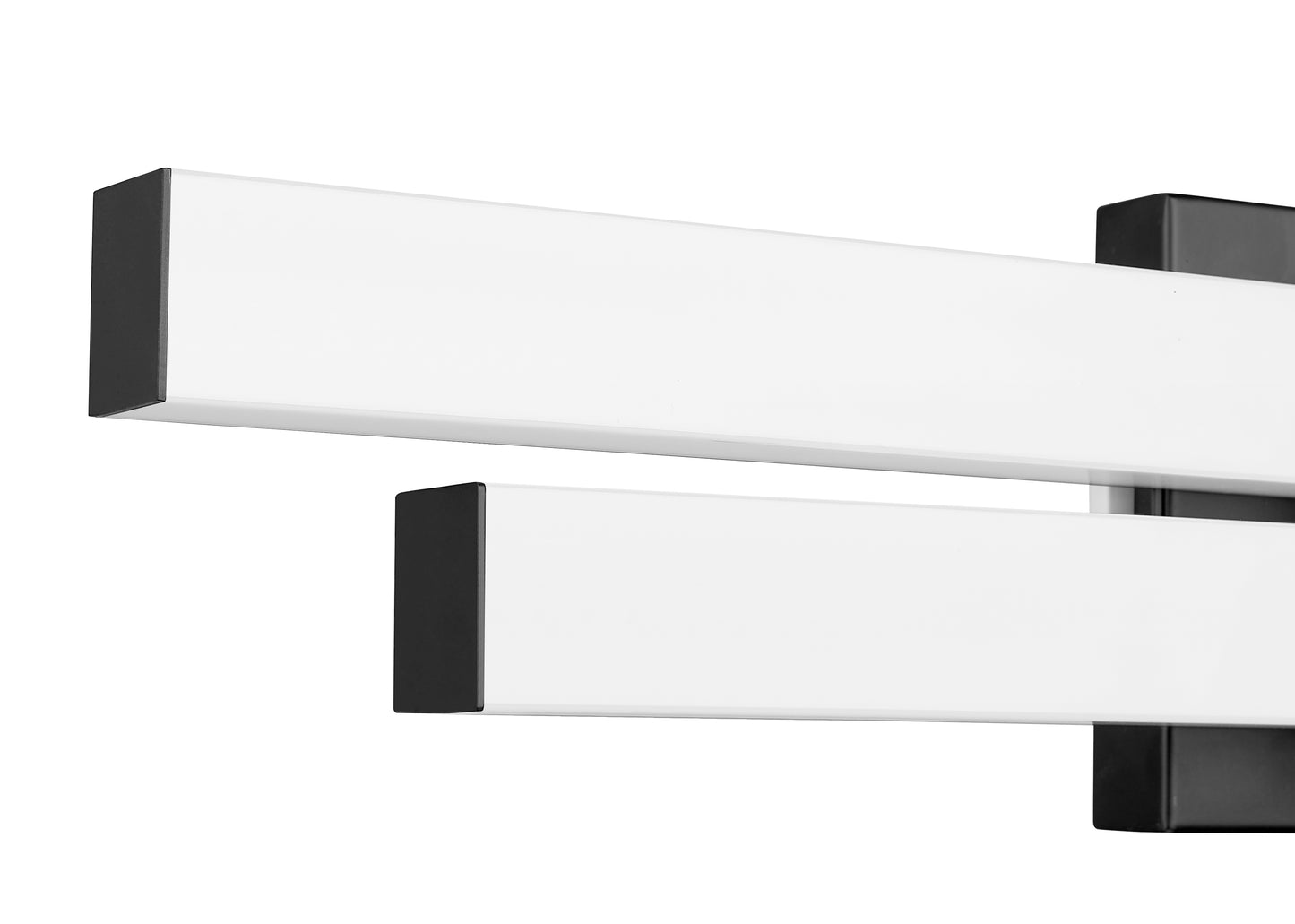 1008-25W-MB-LED - Zane 2 Light 25" Vanity - Matte Black