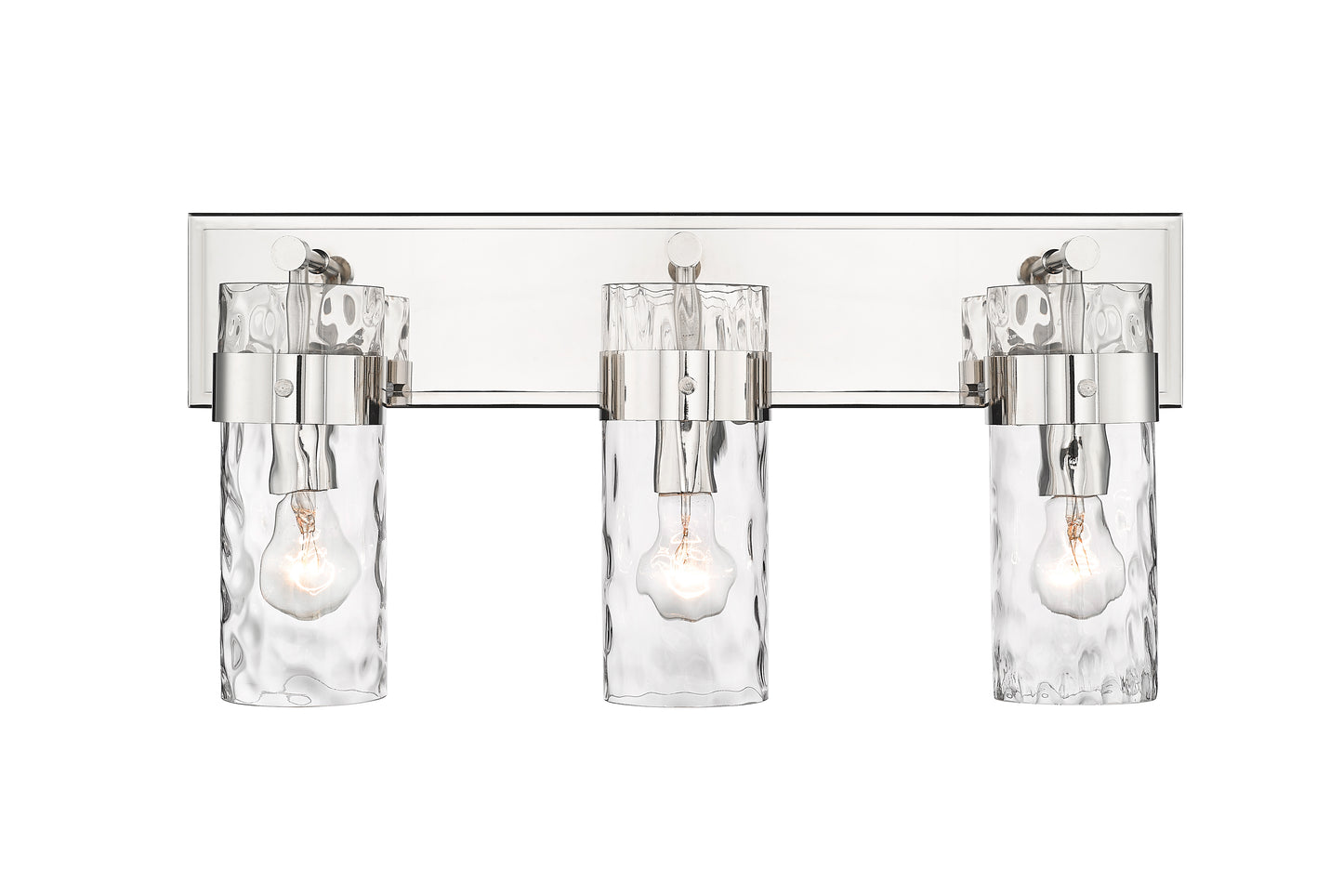 3035-3V-PN - Fontaine 3 Light 24" Vanity - Polished Nickel