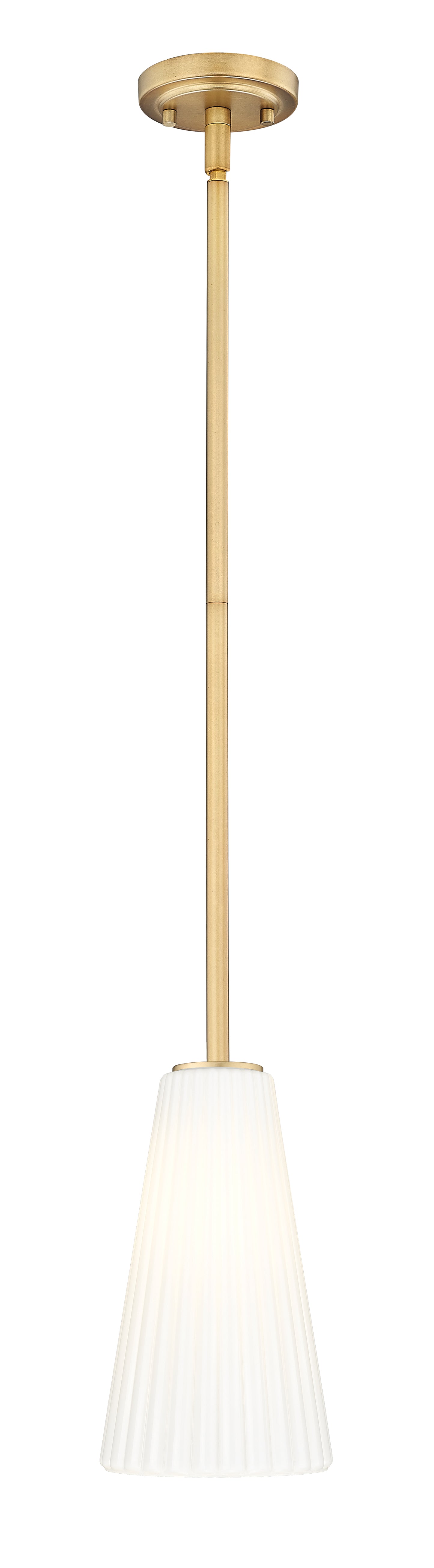 3043P6-ROD-MGLD - Farrell 1 Light 6" Pendant - Modern Gold