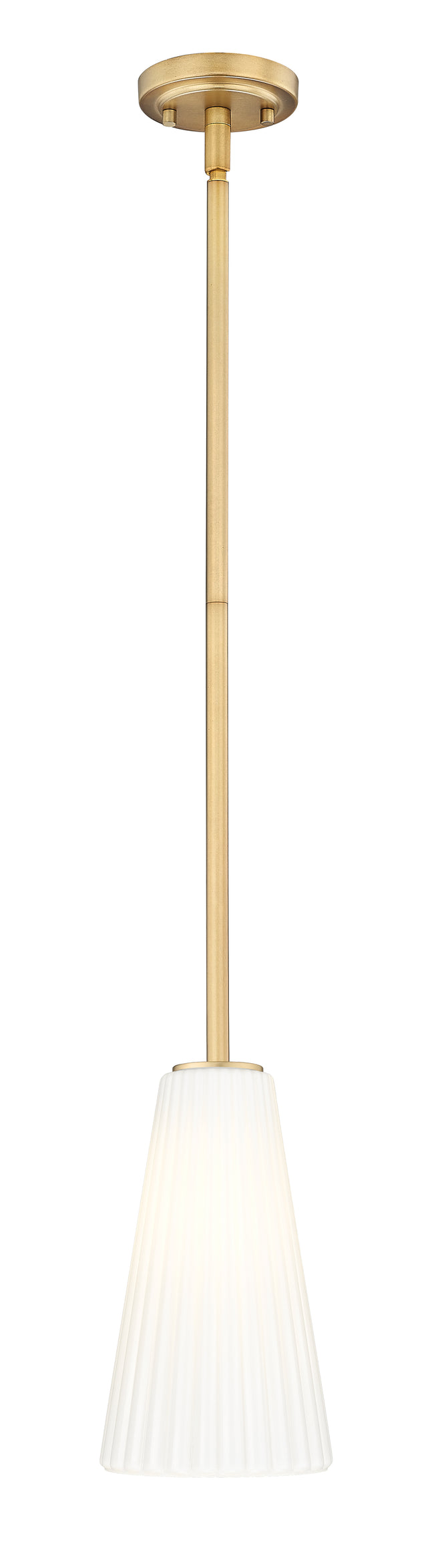 3043P6-ROD-MGLD - Farrell 1 Light 6" Pendant - Modern Gold
