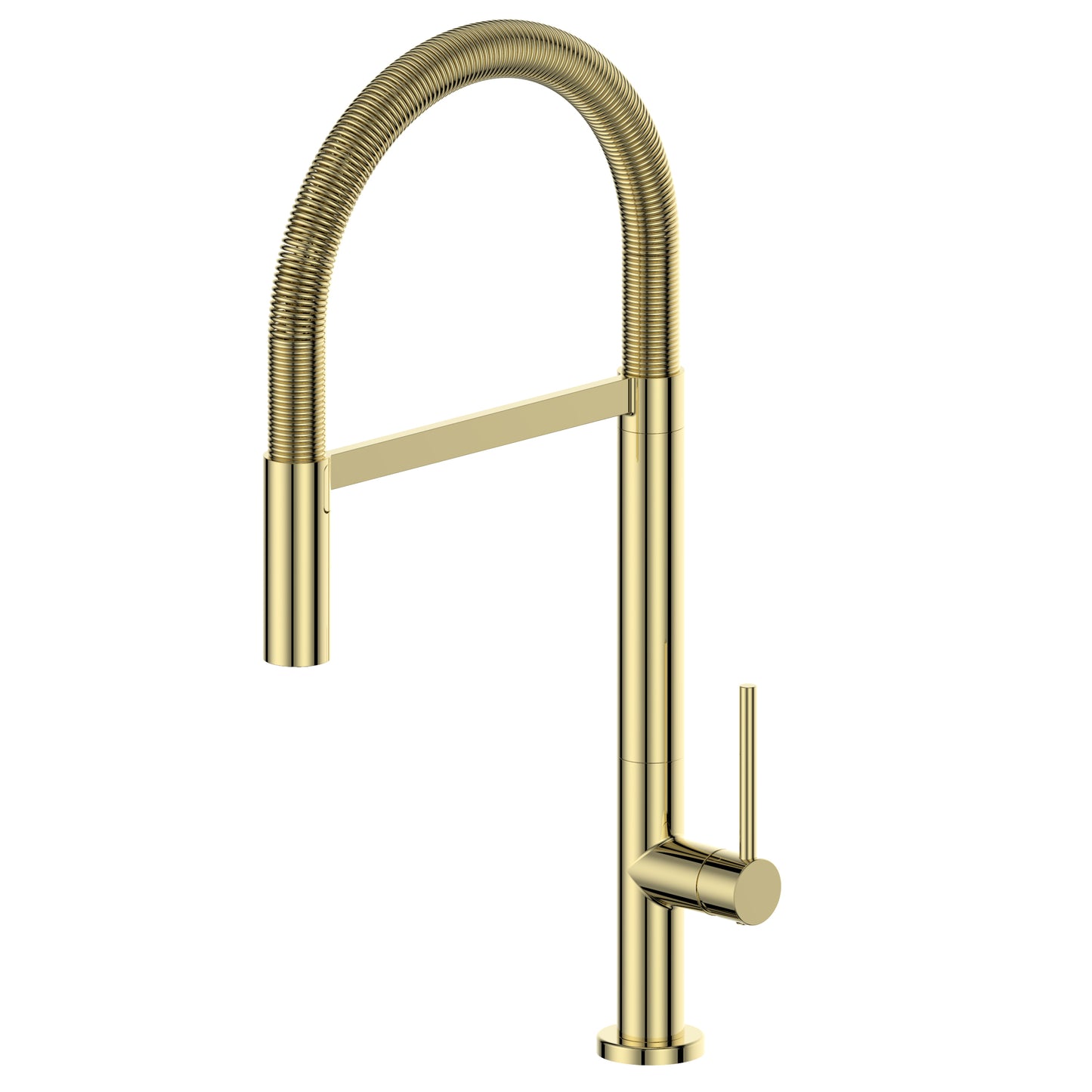 INC-KF-PG - Incline Kitchen Faucet in Polished Gold