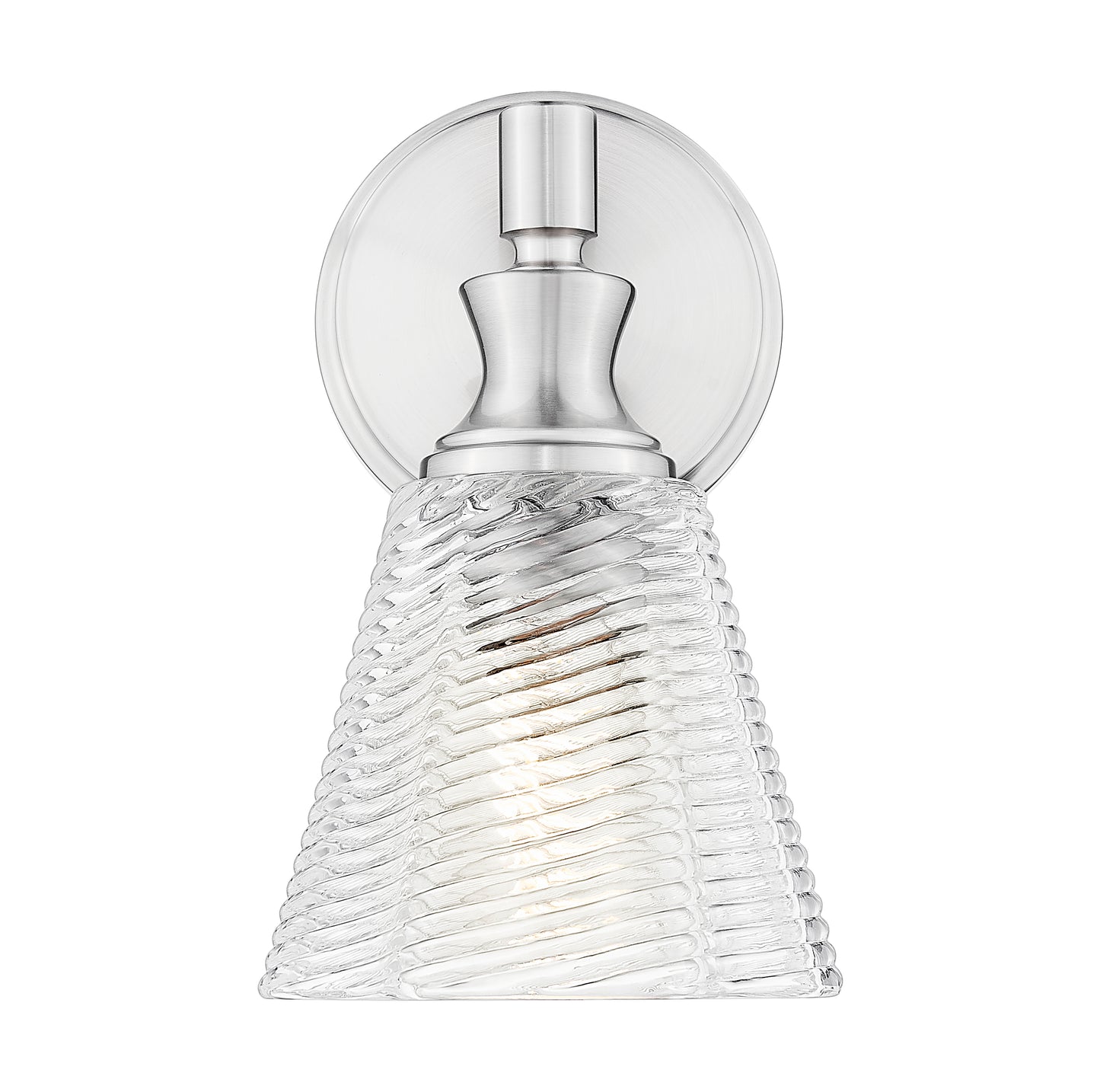 7704-1S-BN - Auden 1 Light Wall 10" Sconce - Brushed Nickel