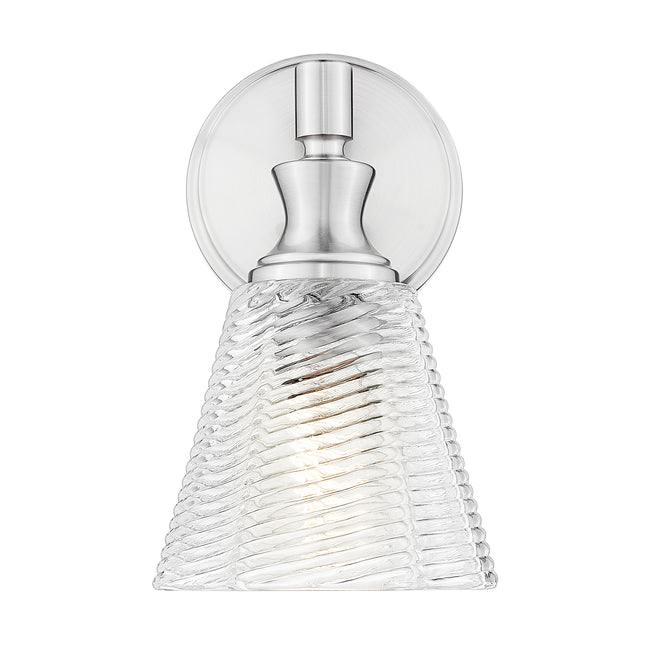 7704-1S-BN - Auden 1 Light Wall 10" Sconce - Brushed Nickel