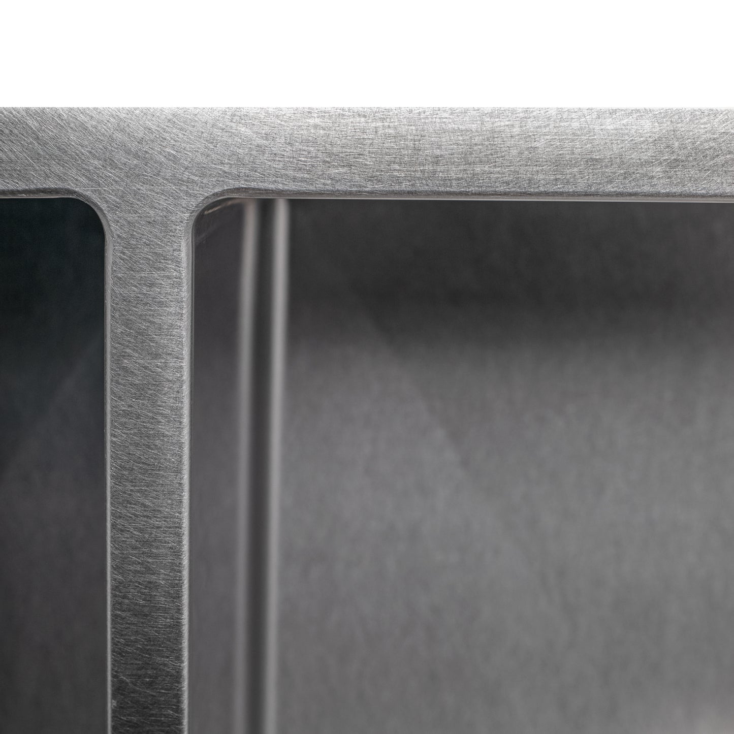 SR50D-36S - 36" Anton Undermount Double Bowl Satin Stainless Steel Kitchen Sink with Bottom Grid