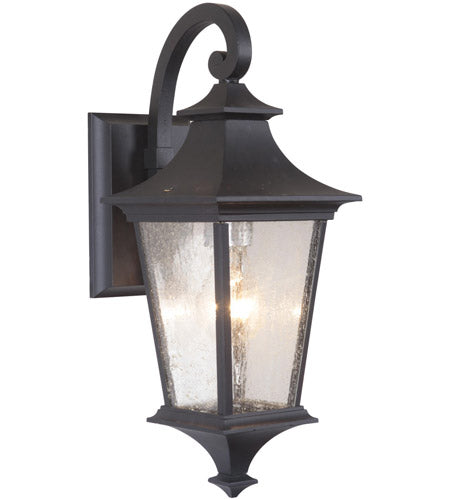 Z1354-MN - Argent 1 Light 16" High Outdoor Wall Lantern - Midnight
