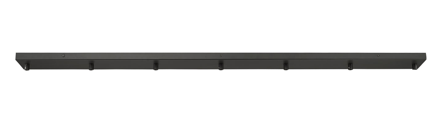 CP5407L-MB - Multi Point Canopy 7 Light Ceiling 5" Plate - Matte Black