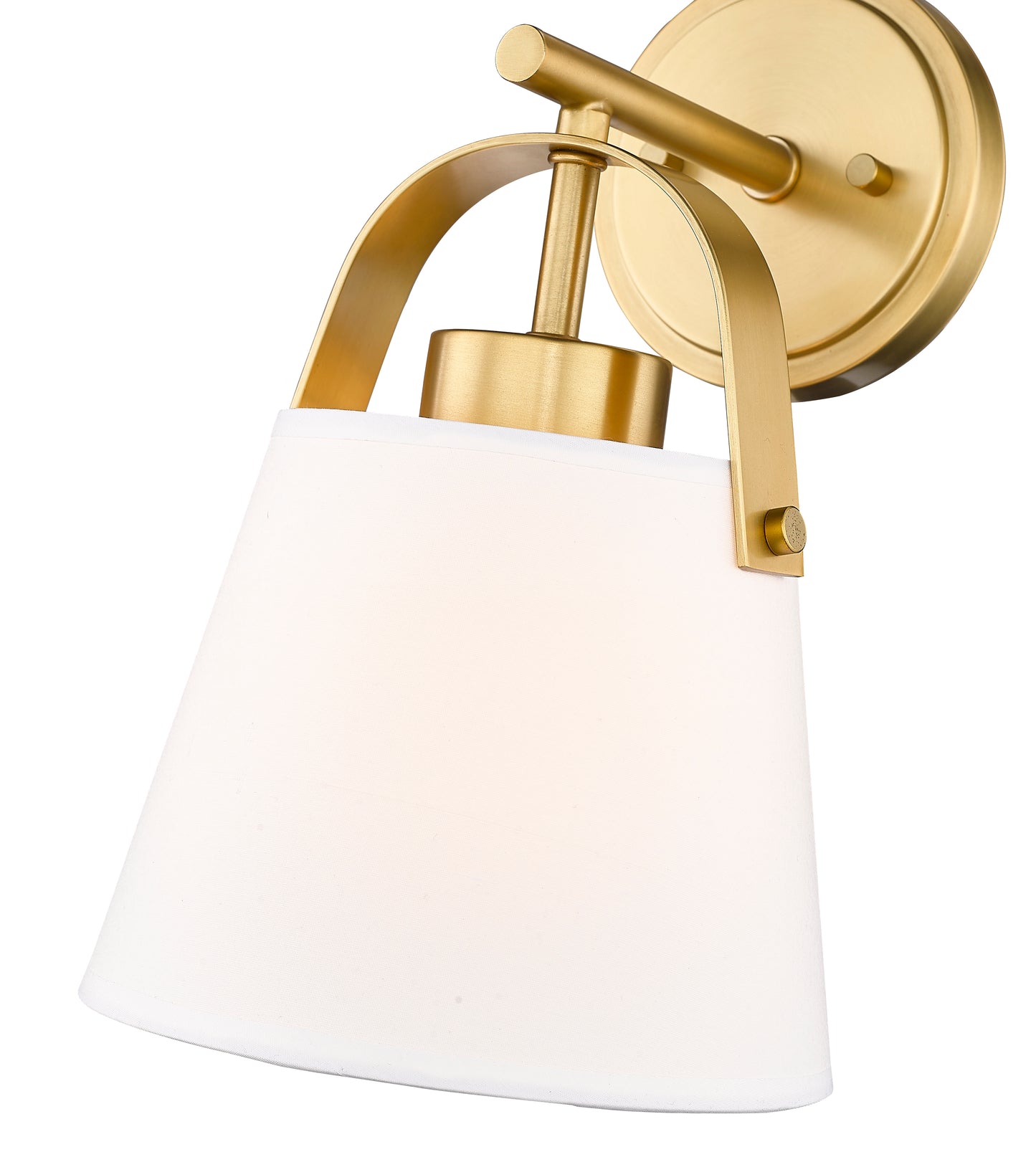 743-1S-HBR - Z-Studio 1 Light Wall 13" Sconce - Heritage Brass