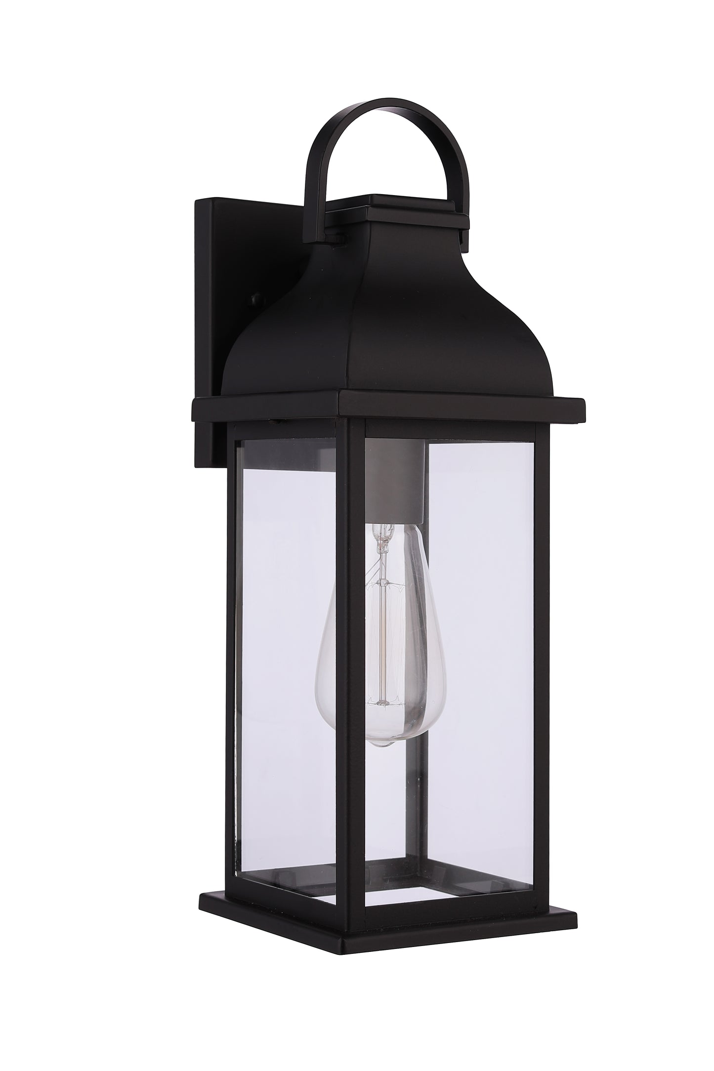 ZA7204-MN - Bent Tree 1 Light 16" High Outdoor Wall Lantern - Midnight