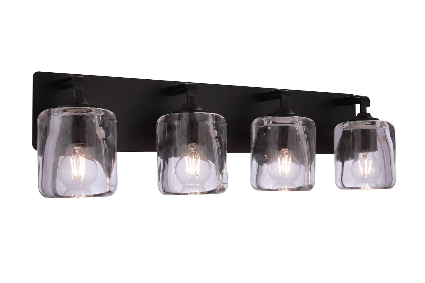20628FB4 - Andie 4 Light 28" Wide Vanity Light - Flat Black
