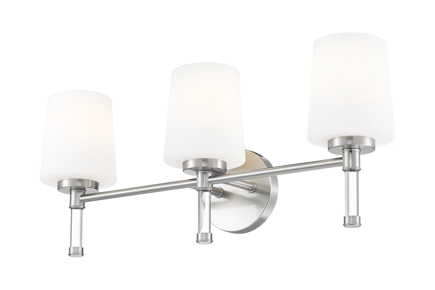 7700-3V-BN - Henri 3 Light 24" Vanity - Brushed Nickel