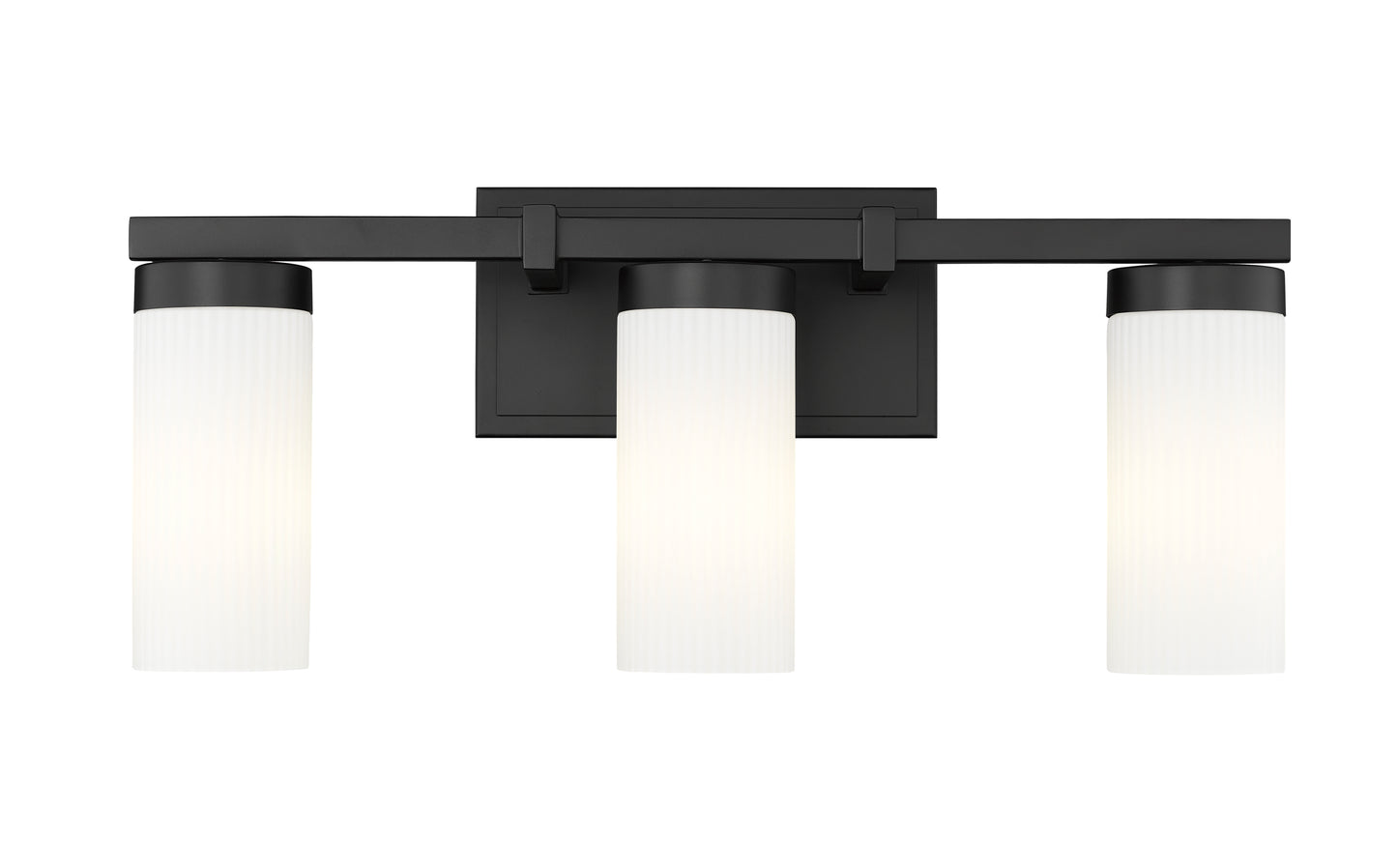 3044-3V-MB - Danica 3 Light 20" Vanity - Matte Black