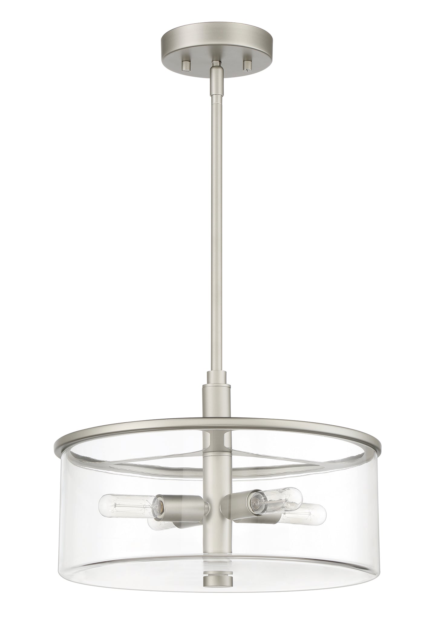 55694-SN - Hailie 4 Light 14.13" Wide Pendant - Satin Nickel
