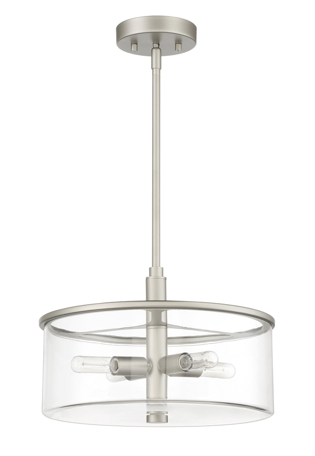 55694-SN - Hailie 4 Light 14.13" Wide Pendant - Satin Nickel