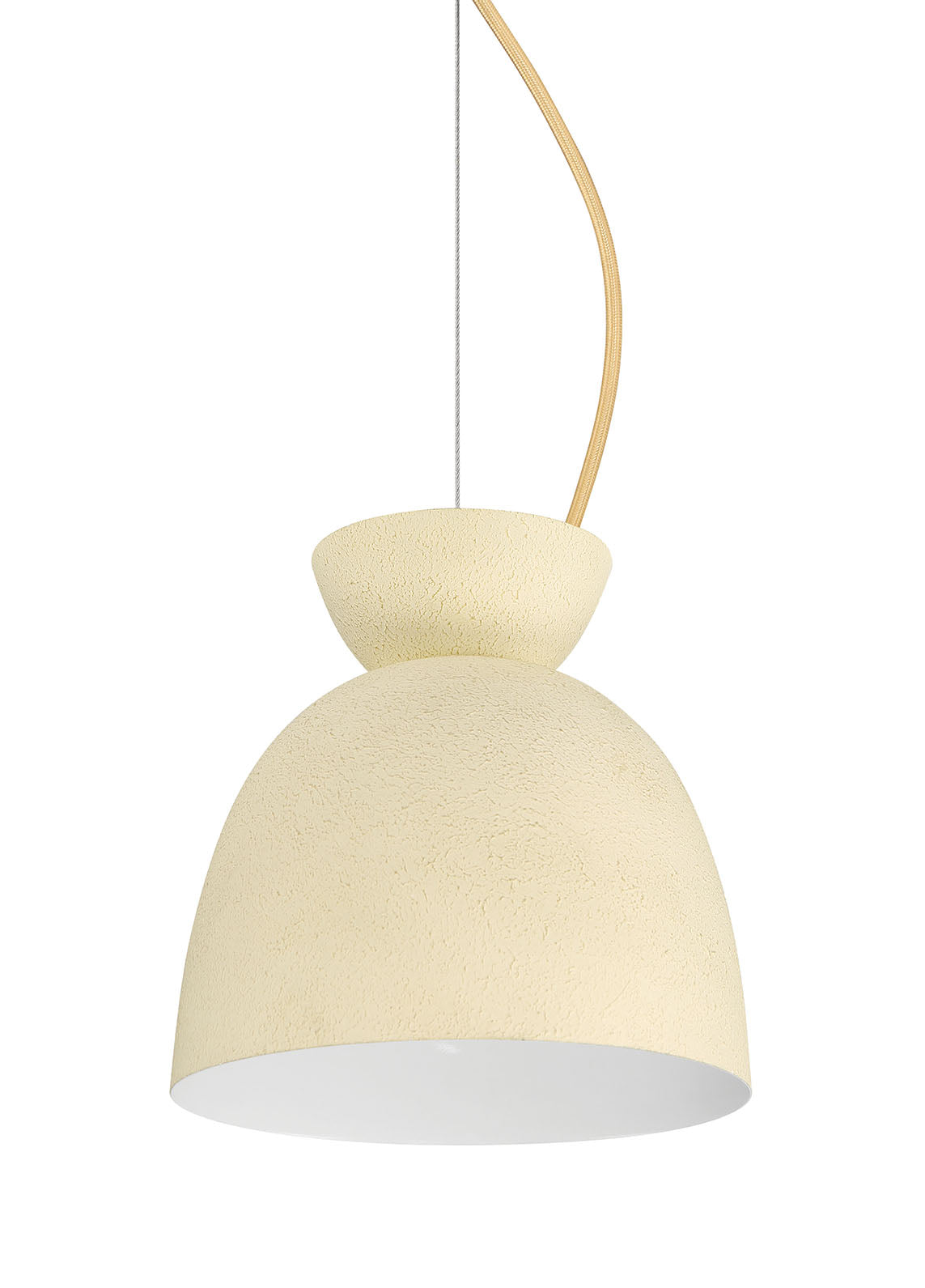 59191-CW - Ventura Dome 1 Light 7.5" Wide Mini Pendant - Cottage White