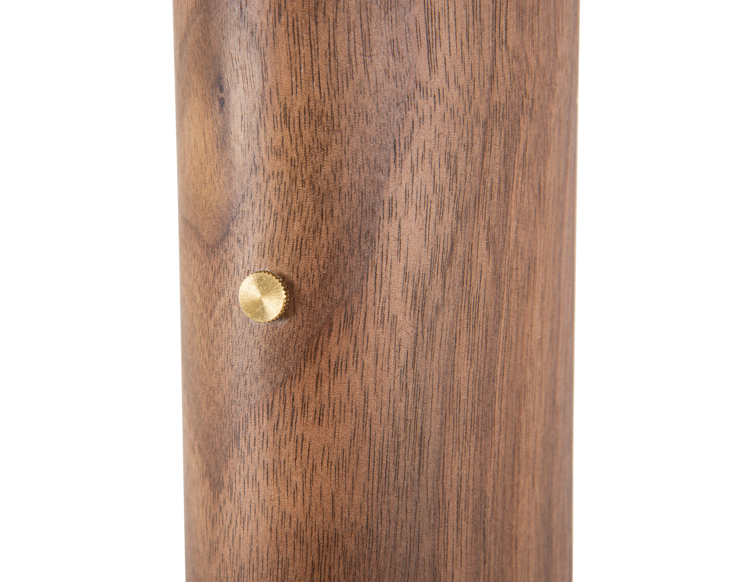 87031FBWAL-F - Cameron 1 Light 63" High Floor Lamp - Flat Black / Walnut