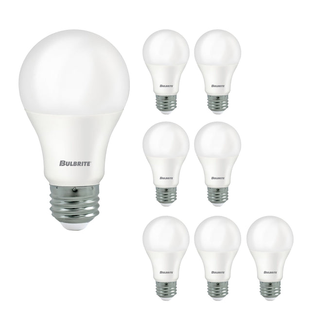 774246 - Frost A19 LED Light Bulb - 9 Watt - 5000K - 8 Pack