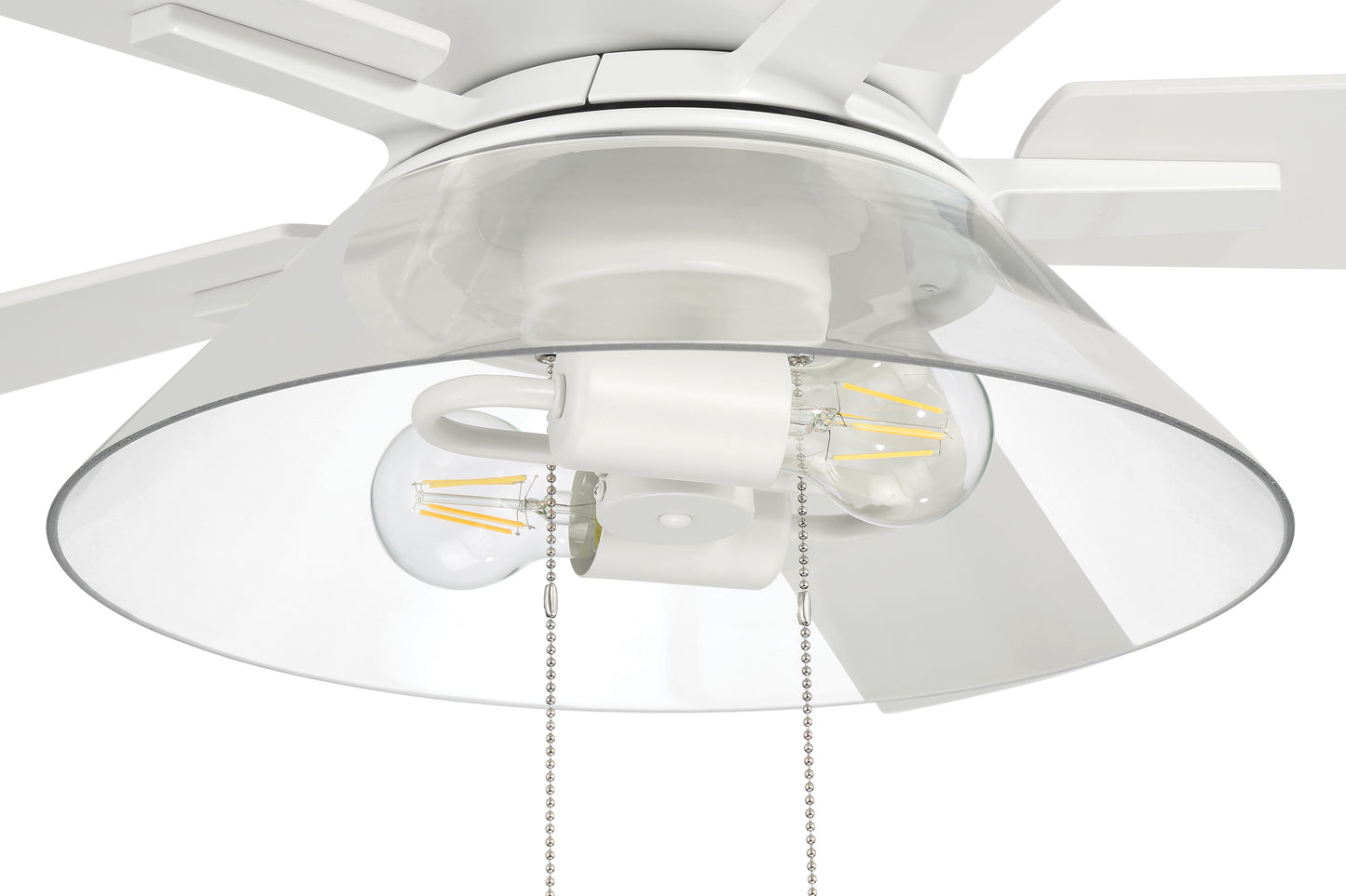 IST52W5 - Insight 52" 5 Blade Ceiling Fan with Light Kit - White