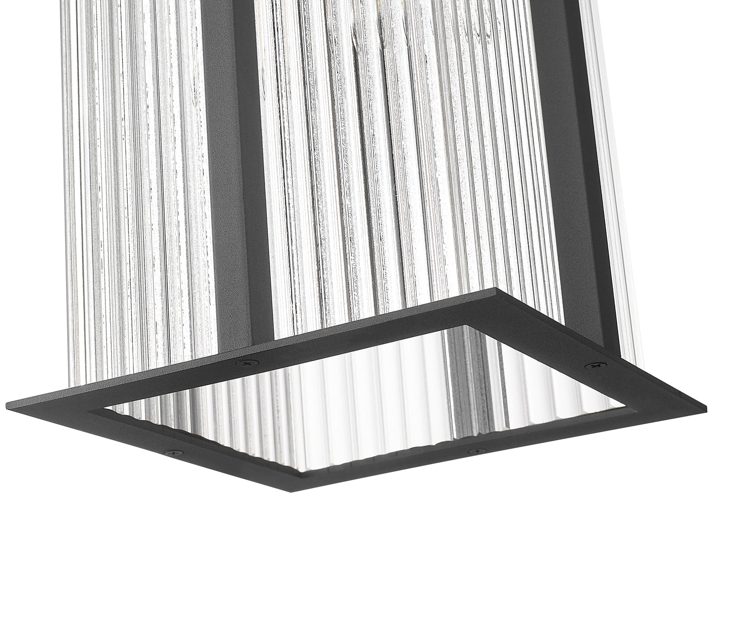 5031B-BK - Fortis 2 Light Outdoor Wall 24" Light - Sand Black