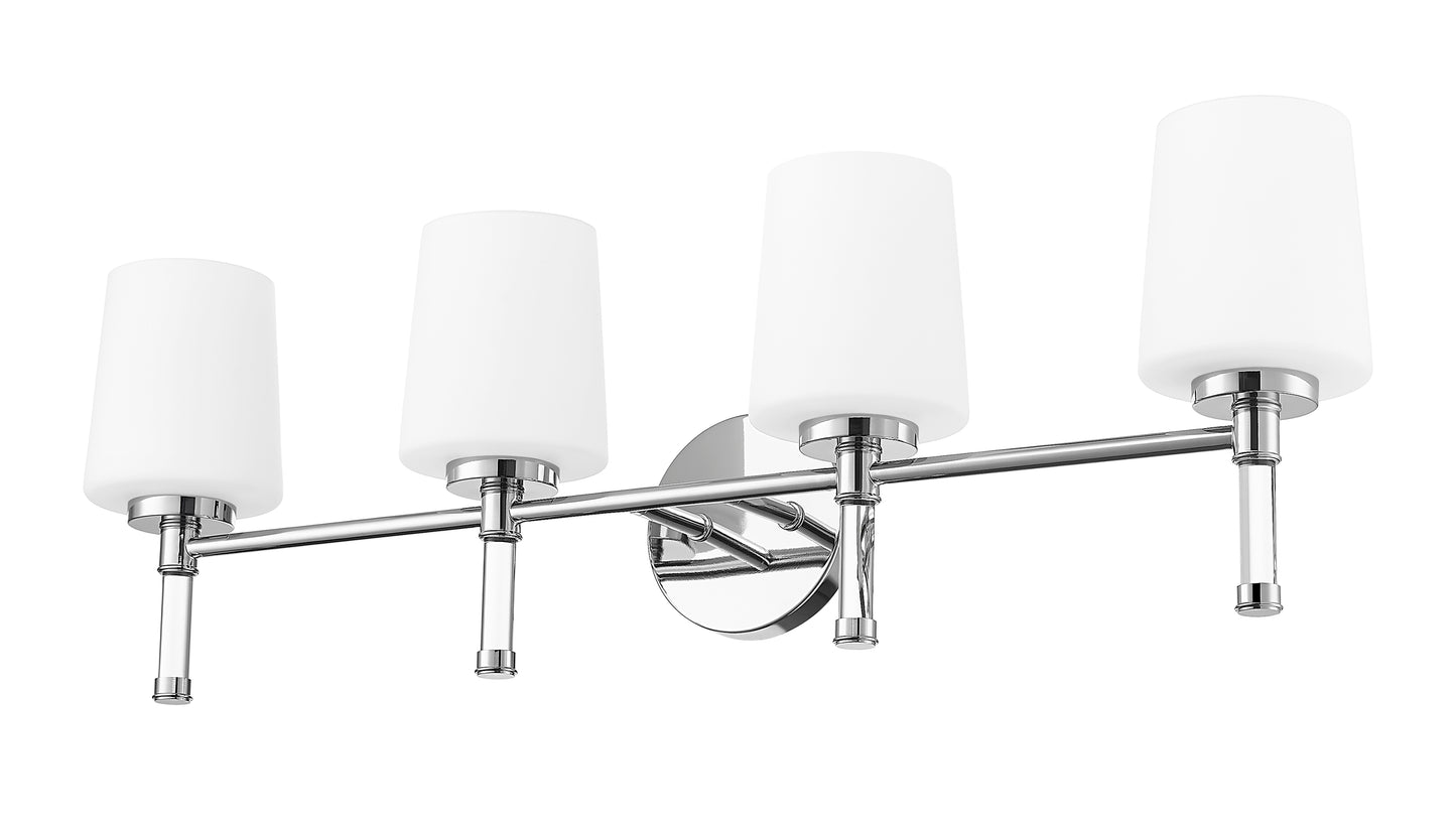 7700-4V-CH - Henri 4 Light 32" Vanity - Chrome