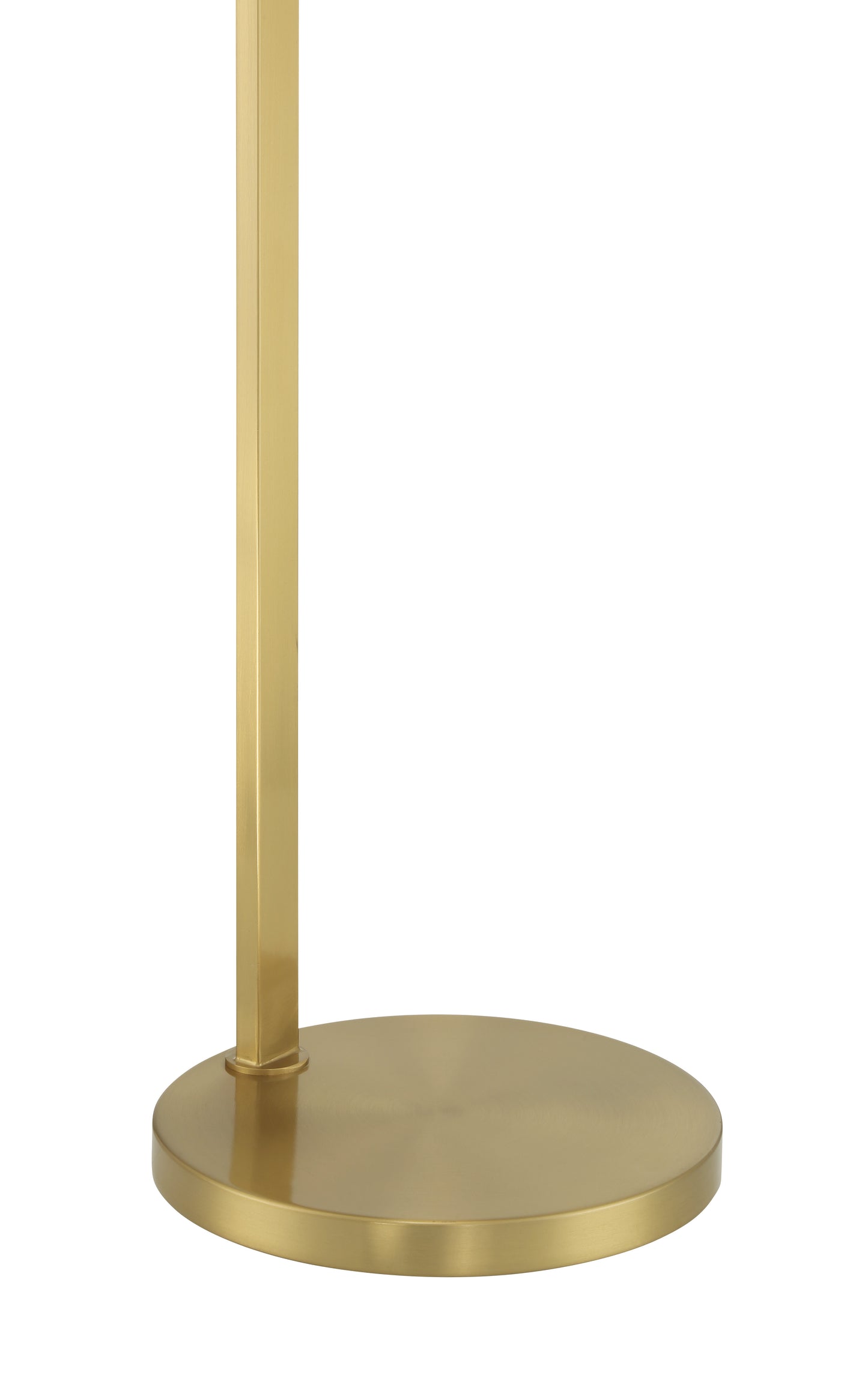 87025SB-F - Keeva 1 Light 57" High Floor Lamp - Satin Brass