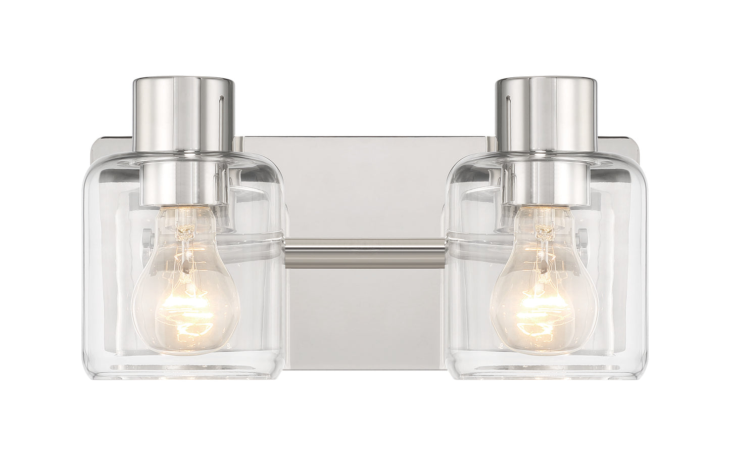 17712PLN2 - Rori 2 Light 12.38" Wide Vanity Light - Polished Nickel