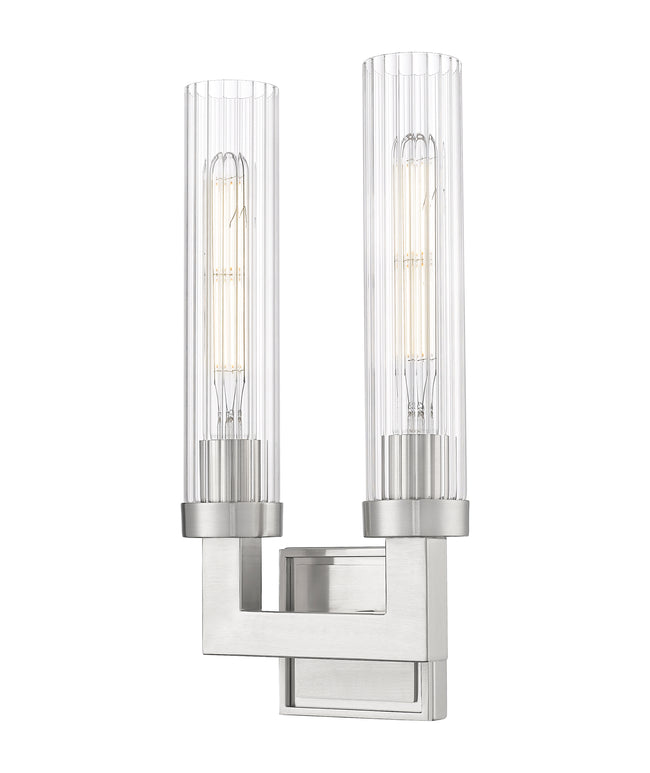 740-2S-BN - Beau 2 Light Wall 17" Sconce - Brushed Nickel