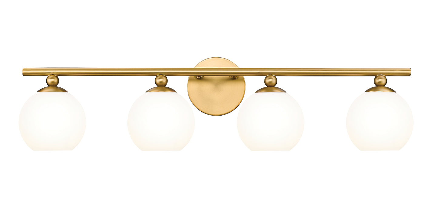 1100-4V-MGLD - Neoma 4 Light 30" Vanity - Modern Gold