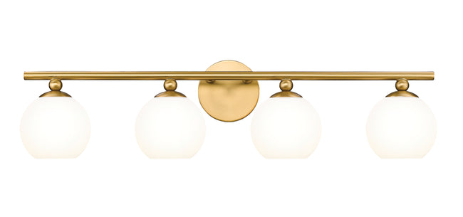 1100-4V-MGLD - Neoma 4 Light 30" Vanity - Modern Gold