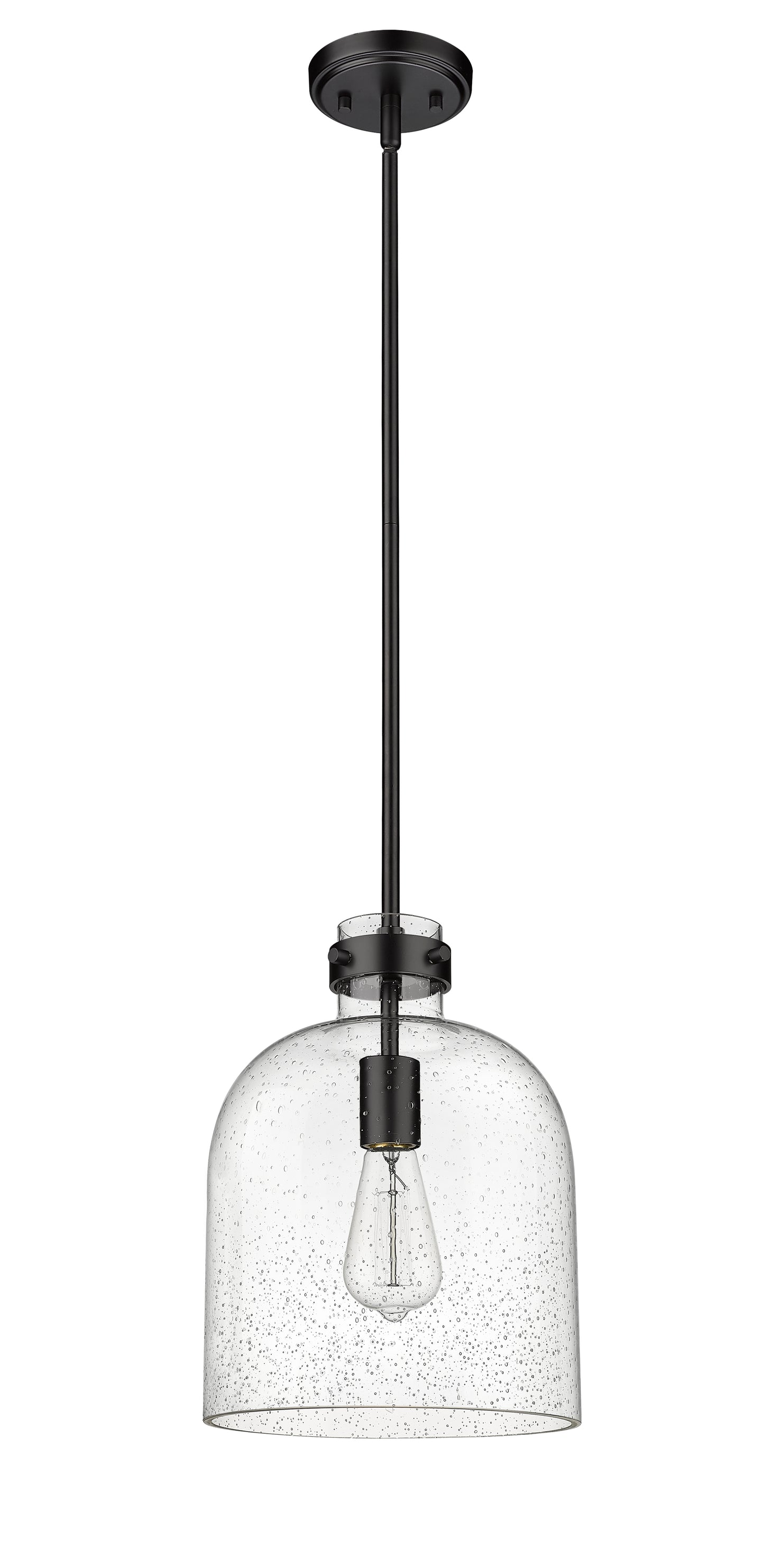 817-9MB - Pearson 1 Light 10" Pendant - Matte Black