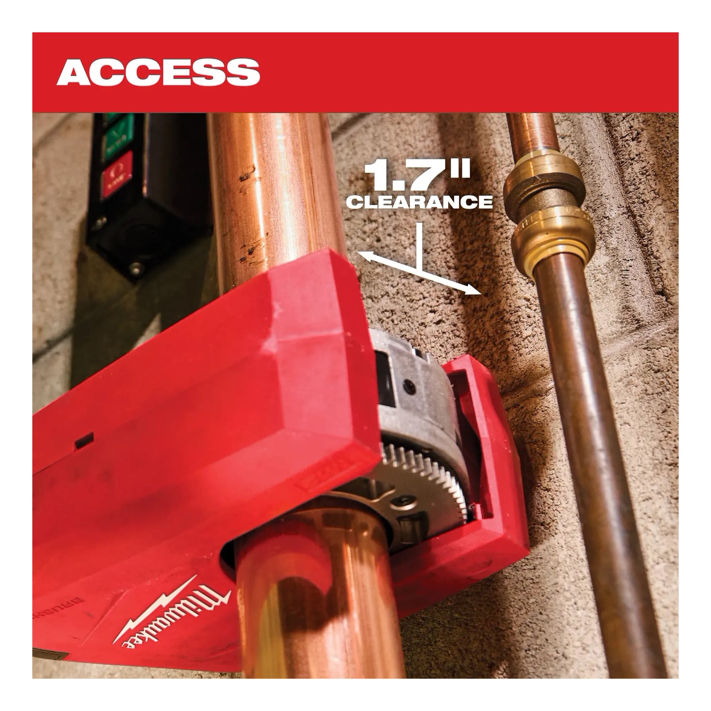 2479-20 - M12 Brushless 1-1/4" - 2" Copper Tubing Cutter