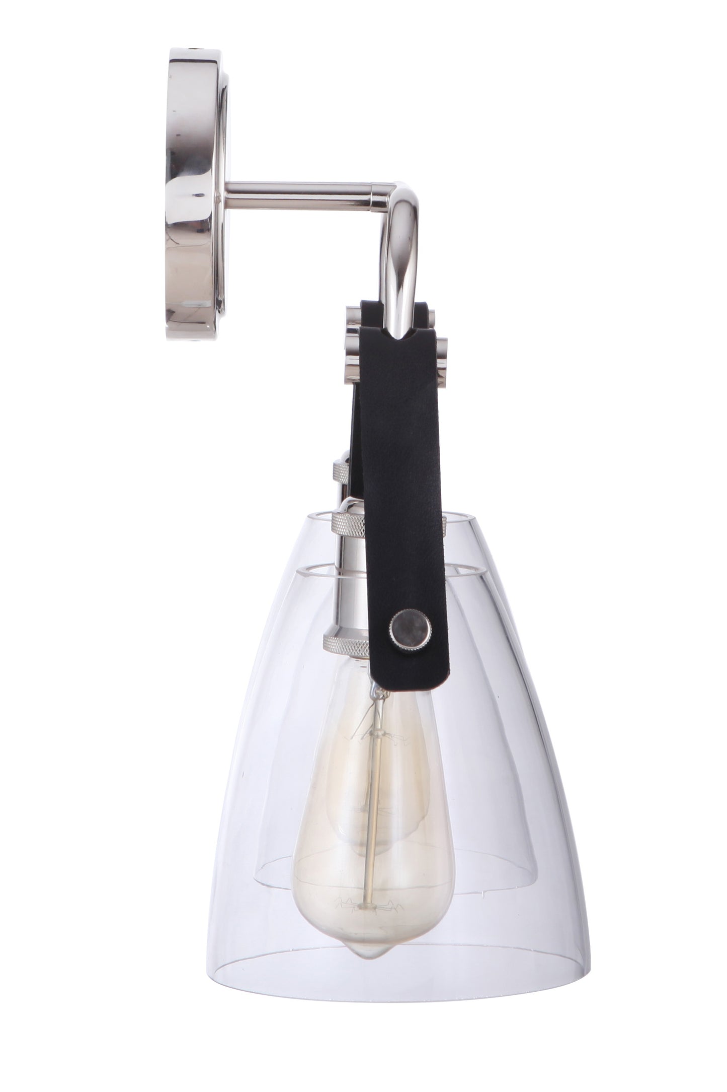 51362-PLN - Hagen 2 Light 14.17" High Wall Sconce - Polished Nickel