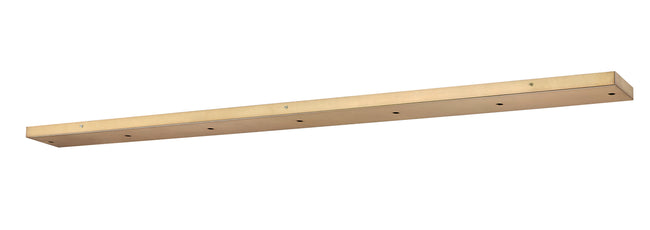 CP5407L-RB - Multi Point Canopy 7 Light Ceiling 5" Plate - Rubbed Brass