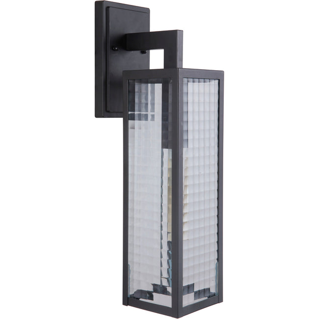 Z4524-MN-SC - Deka 1 Light 20" High Outdoor Wall Lantern - Midnight
