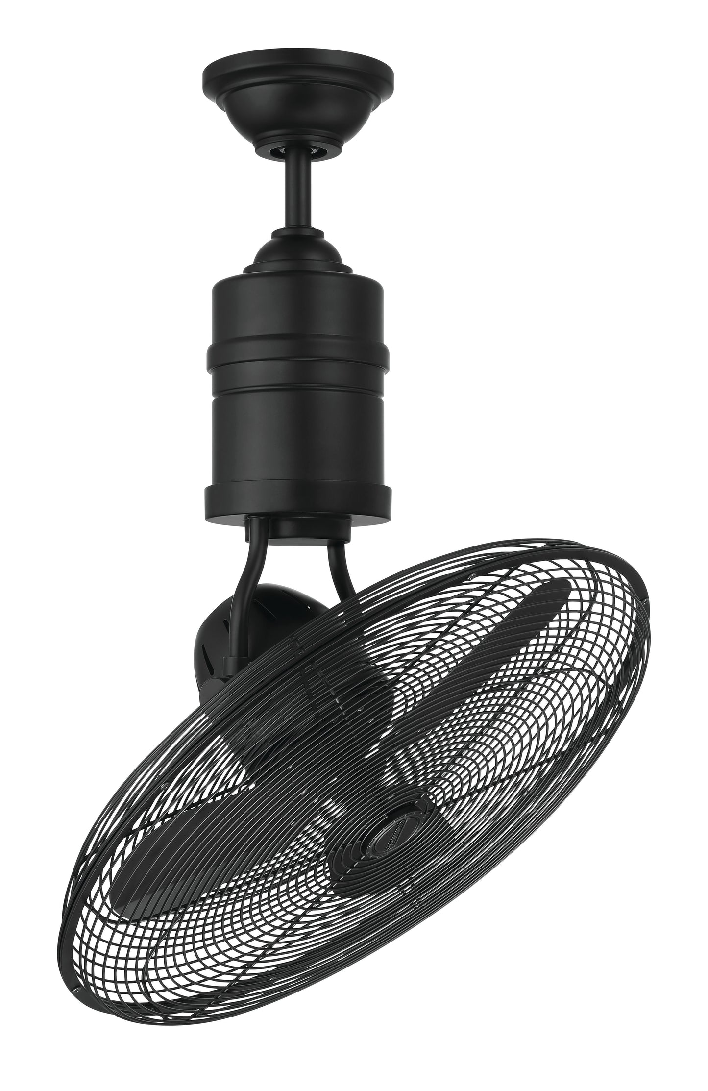 BW321FB3 - Bellows III Indoor/Outdoor 18" 3 Blade Indoor Outdoor Ceiling Fan - Flat Black