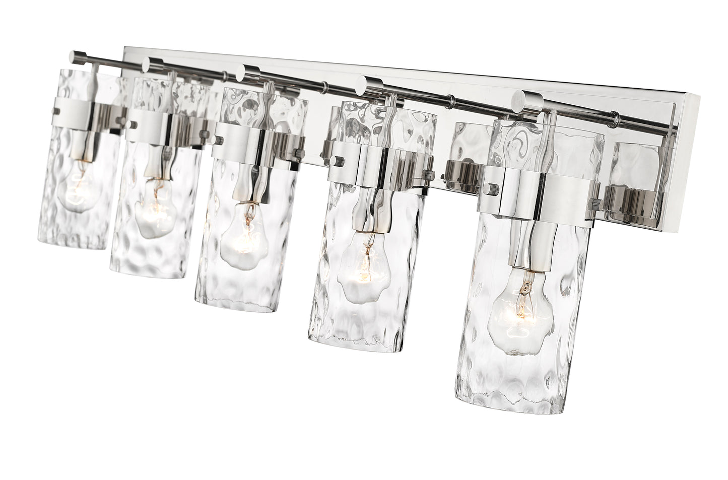 3035-5V-PN - Fontaine 5 Light 44" Vanity - Polished Nickel