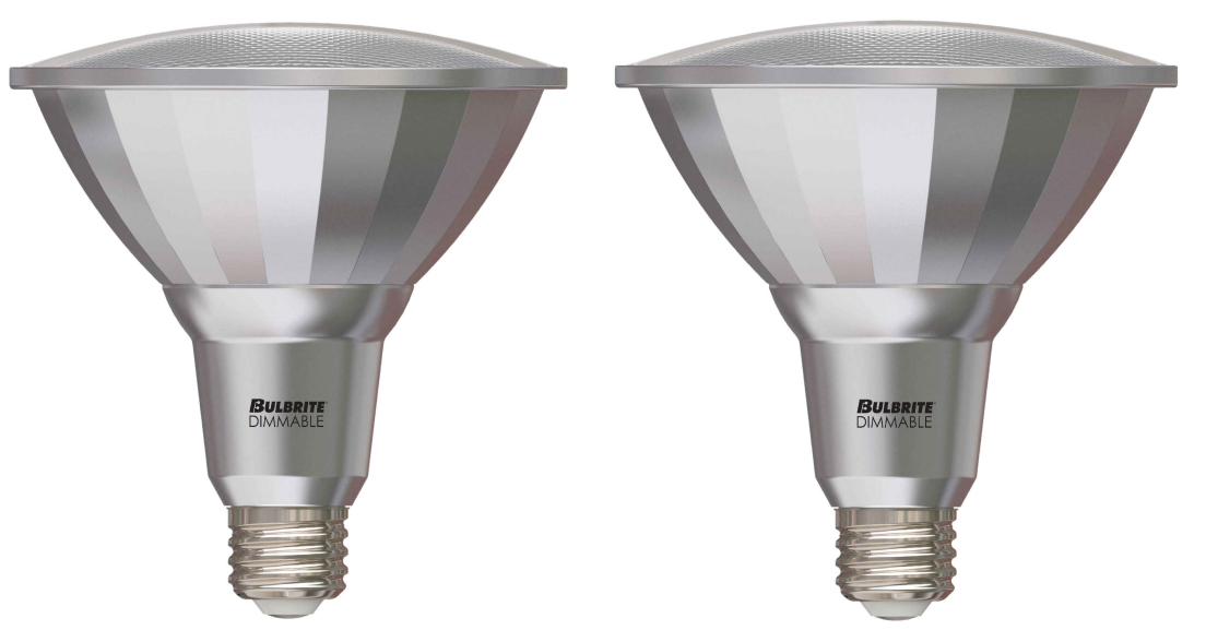 772610 - Dimmable PAR38 LED Light Bulb - 18 Watt - 2700K - 2 Pack