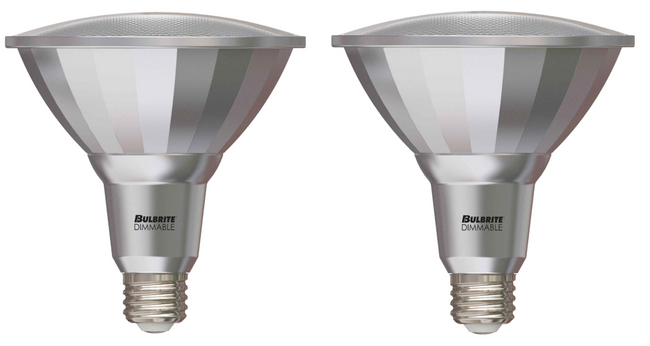 772610 - Dimmable PAR38 LED Light Bulb - 18 Watt - 2700K - 2 Pack