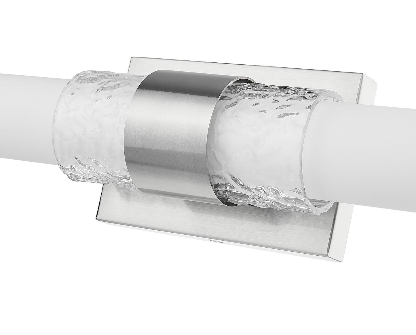 1015-18W-BN-LED - Egon 1 Light 18" Vanity - Brushed Nickel