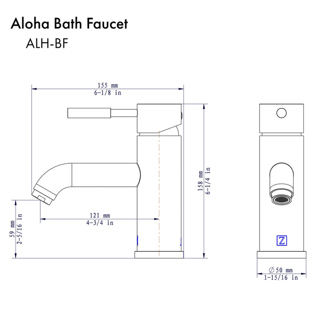 ALH-BF-PG - Autograph Edition Aloha Bath Faucet in Polished Gold