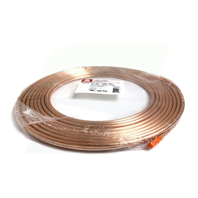 D 06050 - Copper Refrigeration Tube - 1/4" x 50' Coil