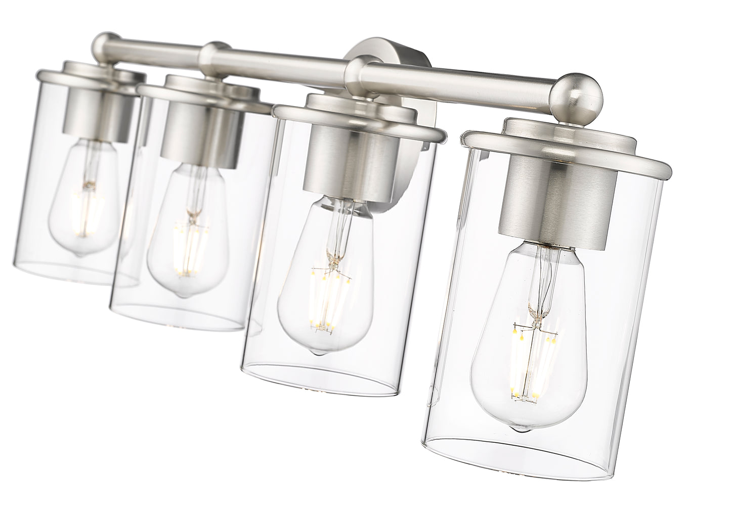 742-4V-BN - Thayer 4 Light 31" Vanity - Brushed Nickel