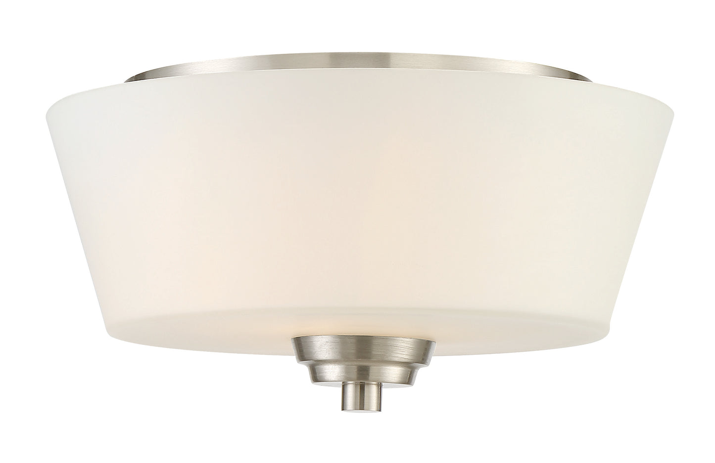 41982-BNK - Grace 2 Light 13" Wide Flush Mount - Brushed Nickel